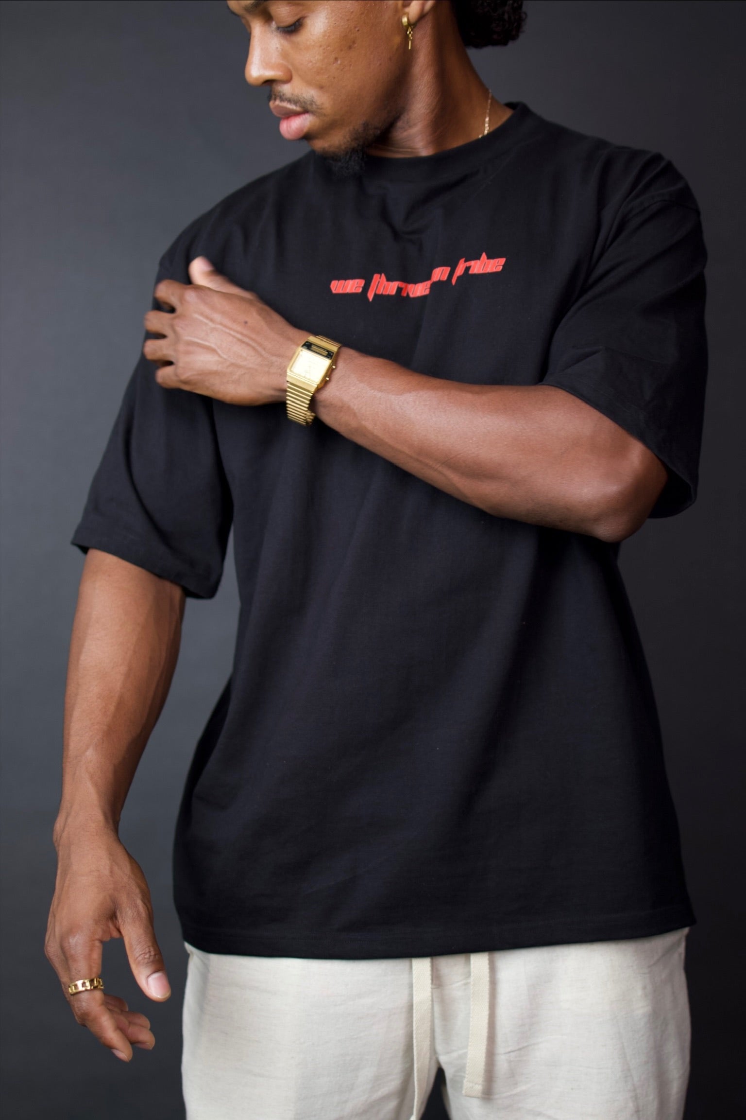 Black Flame Core T-shirt - Iron Tribe