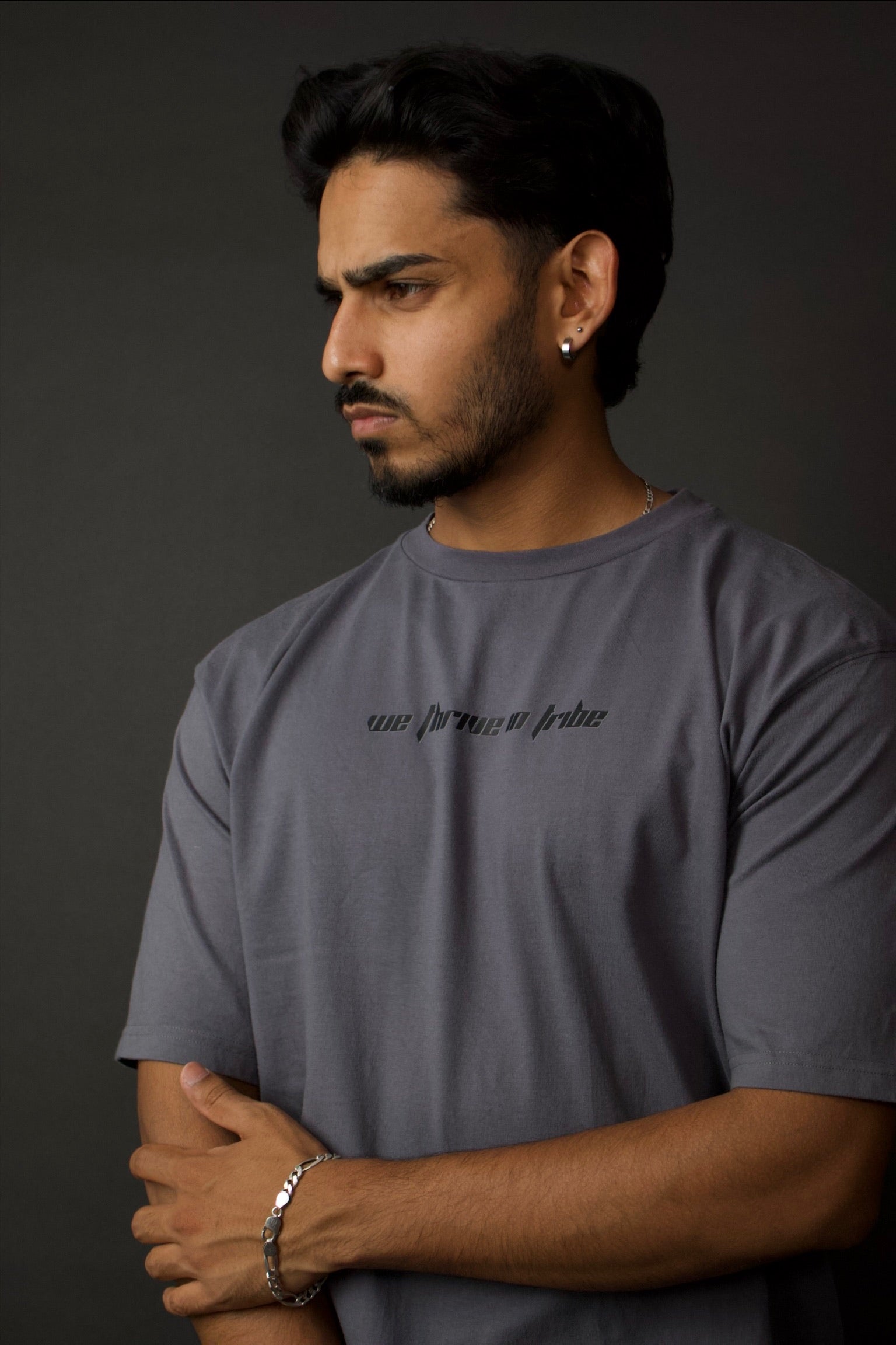 Grey Shadow Core T-shirt - Iron Tribe