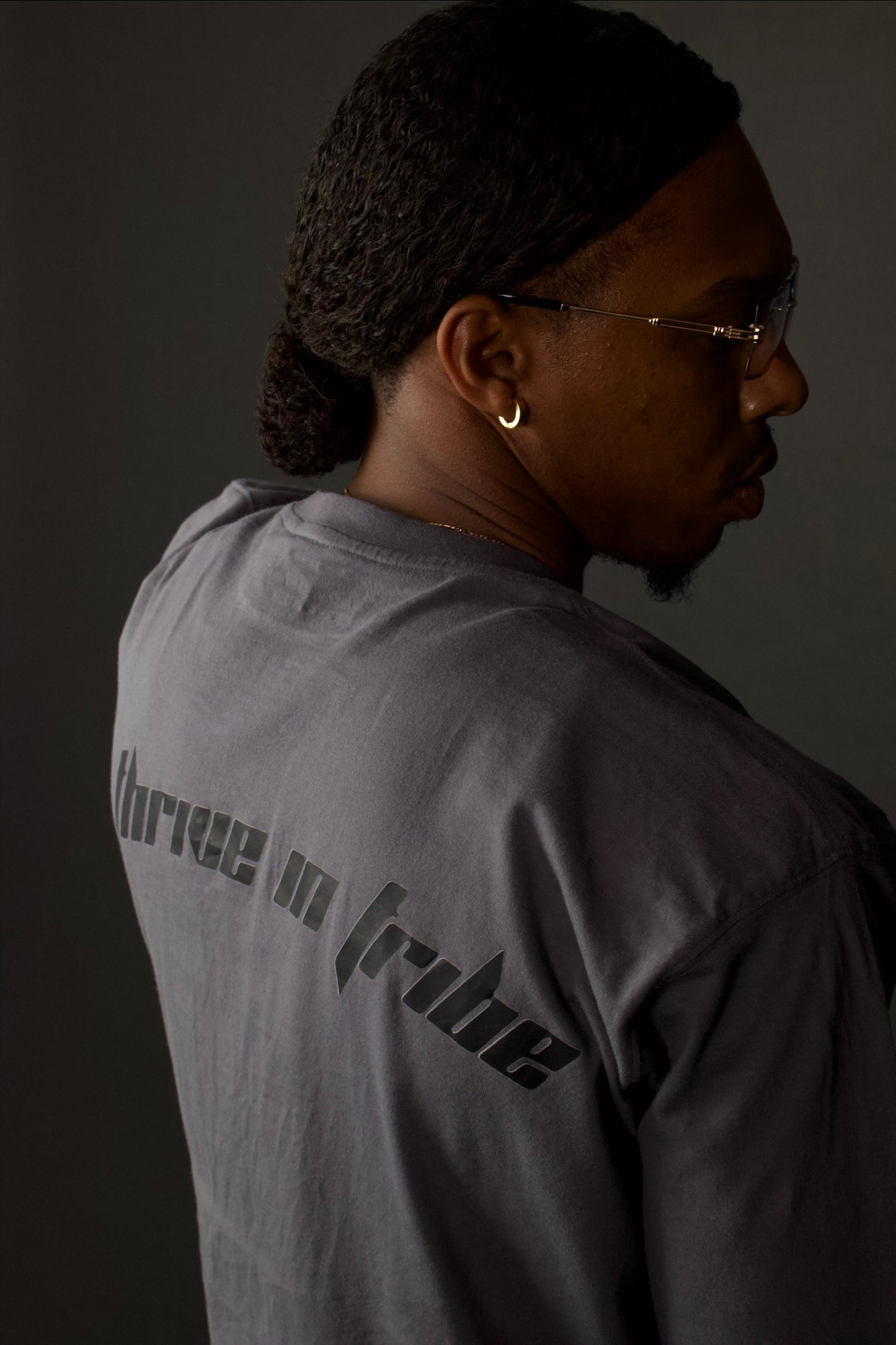 Grey Shadow Prime T-shirt - Iron Tribe