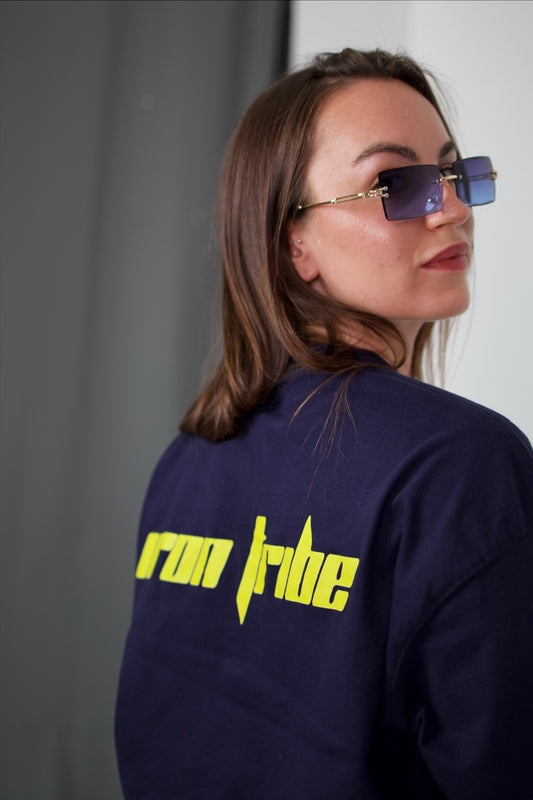 Navy Spark Core T-shirt - Iron Tribe