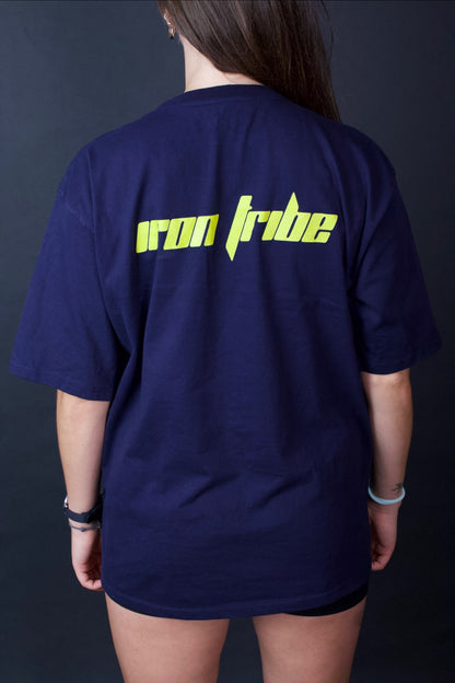 Navy Spark Core T-shirt - Iron Tribe