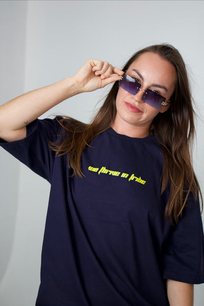 Navy Spark Core T-shirt - Iron Tribe